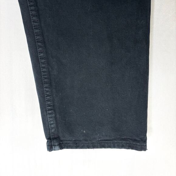 Levi’s Silvertab Black Jeans Loose Denim Pants Size 7 28x31 Vintage Y2K 90s USA - Picture 6 of 13